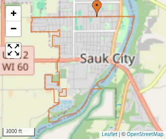 Area schools map